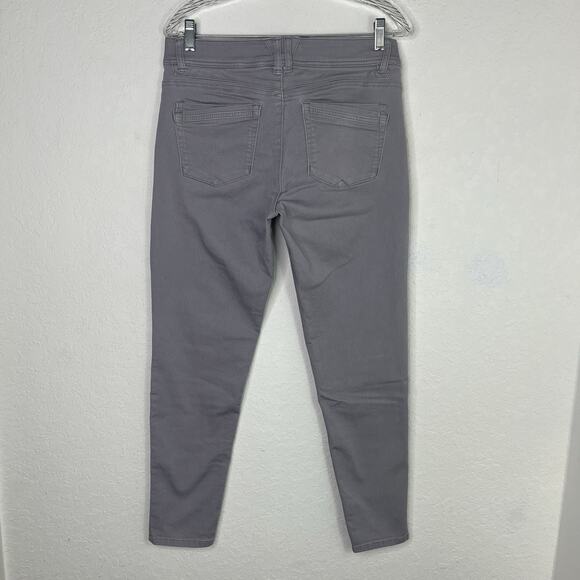 Democracy "Ab" Technology Grey Jeans Size 8 Cotton Blend, classic, comfy, casual - Picture 5 of 8